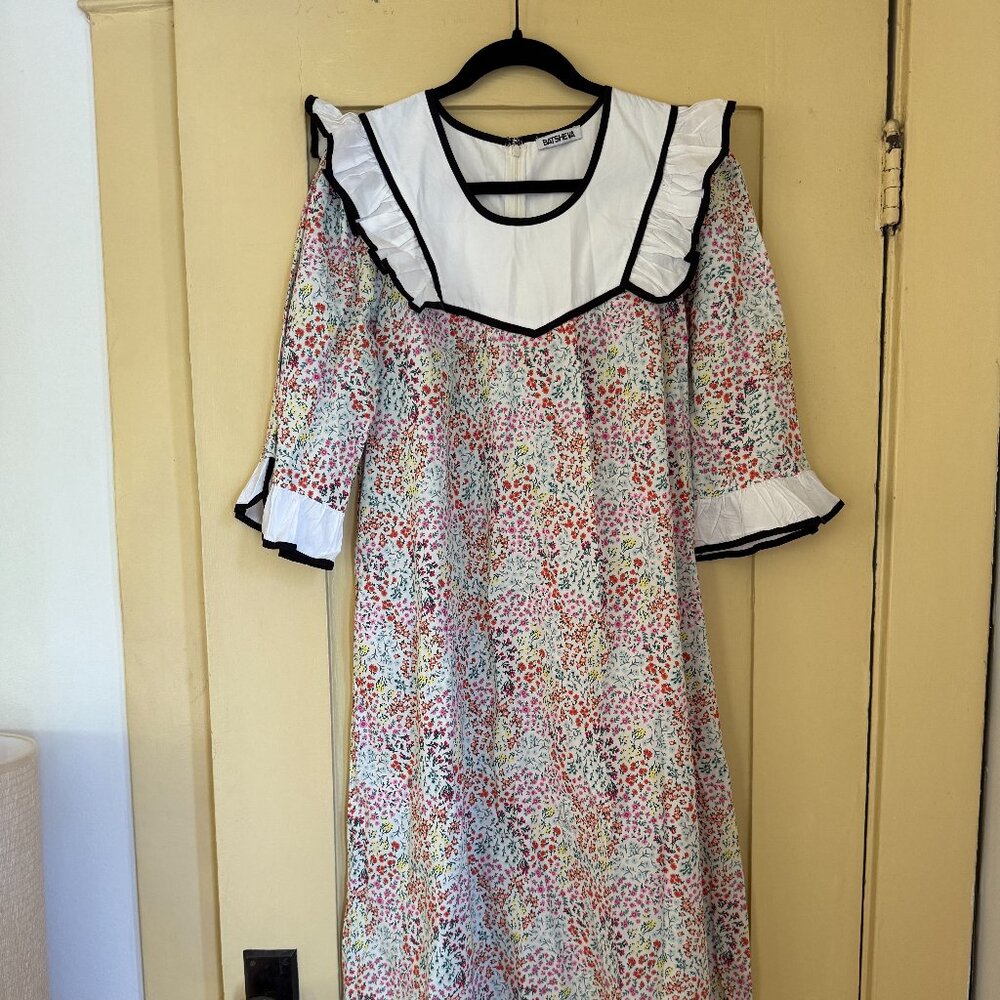 Batsheva Flutter Housedress In Multi Floral - image 2